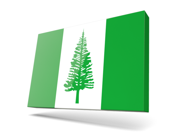 Thin rectangular icon. Download flag icon of Norfolk Island at PNG format