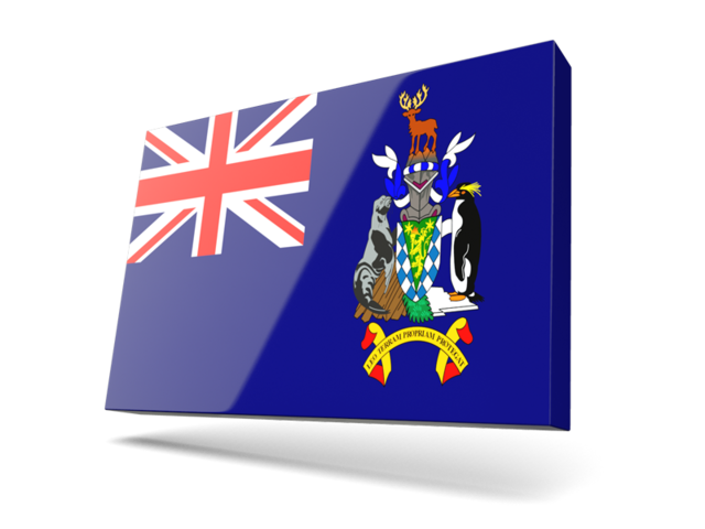 Thin rectangular icon. Download flag icon of South Georgia and the South Sandwich Islands at PNG format