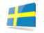 Sweden. Thin rectangular icon. Download icon.