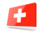 Switzerland. Thin rectangular icon. Download icon.