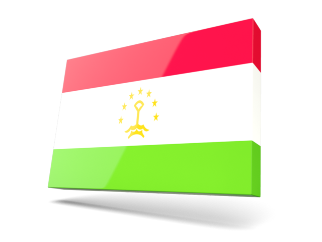 Thin rectangular icon. Download flag icon of Tajikistan at PNG format