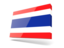 Thailand. Thin rectangular icon. Download icon.