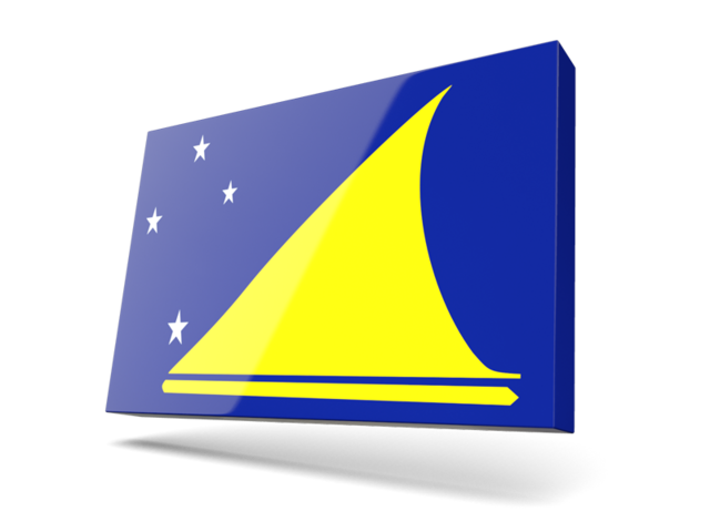 Thin rectangular icon. Download flag icon of Tokelau at PNG format