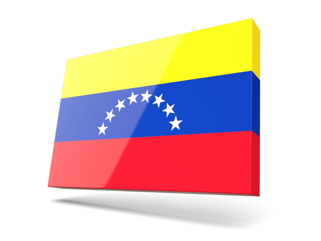 Thin rectangular icon. Download flag icon of Venezuela at PNG format