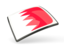 Bahrain. Thin square icon. Download icon.