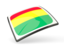 Bolivia. Thin square icon. Download icon.