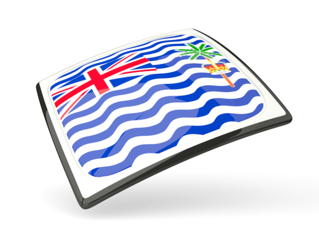 Thin square icon. Download flag icon of British Indian Ocean Territory at PNG format