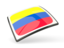 Colombia. Thin square icon. Download icon.