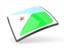 Djibouti. Thin square icon. Download icon.