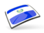 El Salvador. Thin square icon. Download icon.