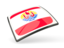 French Polynesia. Thin square icon. Download icon.