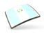 Guatemala. Thin square icon. Download icon.
