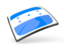 Honduras. Thin square icon. Download icon.