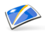 Marshall Islands. Thin square icon. Download icon.