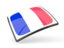 Mayotte. Thin square icon. Download icon.