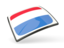 Netherlands. Thin square icon. Download icon.