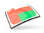 Oman. Thin square icon. Download icon.