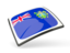 Pitcairn Islands. Thin square icon. Download icon.