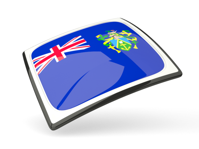 Thin square icon. Download flag icon of Pitcairn Islands at PNG format