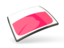 Poland. Thin square icon. Download icon.