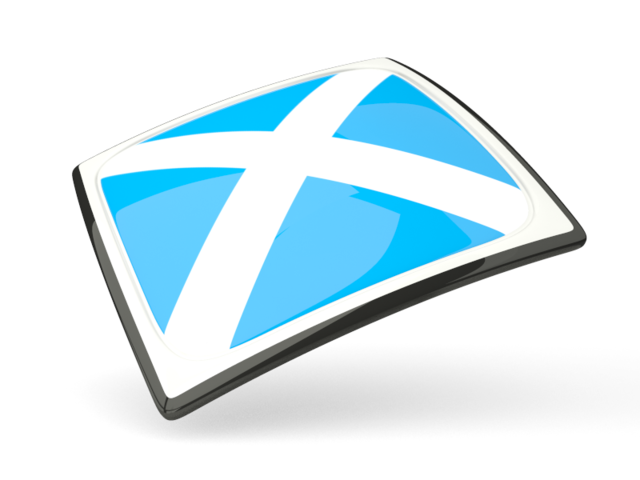 Thin square icon. Download flag icon of Scotland at PNG format