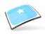 Somalia. Thin square icon. Download icon.