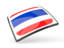 Thailand. Thin square icon. Download icon.