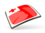 Tonga. Thin square icon. Download icon.