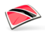 Trinidad and Tobago. Thin square icon. Download icon.