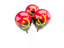 Angola. Three balloons. Download icon.