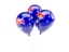 Australia. Three balloons. Download icon.