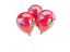 Bermuda. Three balloons. Download icon.