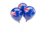 Cook Islands. Three balloons. Download icon.