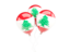Lebanon. Three balloons. Download icon.