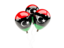 Libya. Three balloons. Download icon.