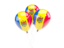 Moldova. Three balloons. Download icon.