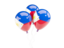 Philippines. Three balloons. Download icon.