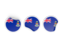 Каймановы острова. Три круглые наклейки. Скачать иллюстрацию.
