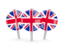 United Kingdom. Three round pins. Download icon.