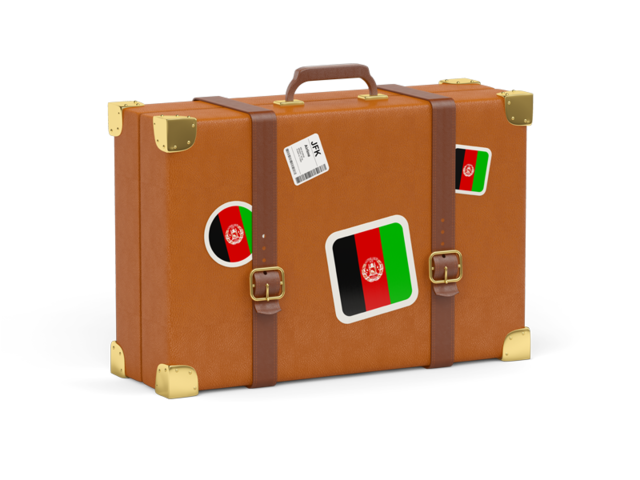 Travel suitcase icon. Download flag icon of Afghanistan at PNG format