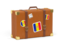 Andorra. Travel suitcase icon. Download icon.