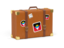 Antigua and Barbuda. Travel suitcase icon. Download icon.