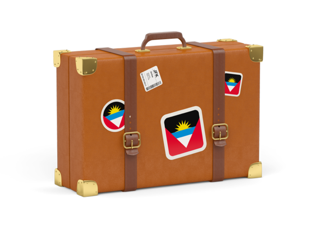 Travel suitcase icon. Download flag icon of Antigua and Barbuda at PNG format