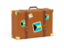 Bahamas. Travel suitcase icon. Download icon.