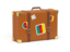 Cameroon. Travel suitcase icon. Download icon.