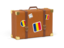 Chad. Travel suitcase icon. Download icon.