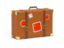 China. Travel suitcase icon. Download icon.