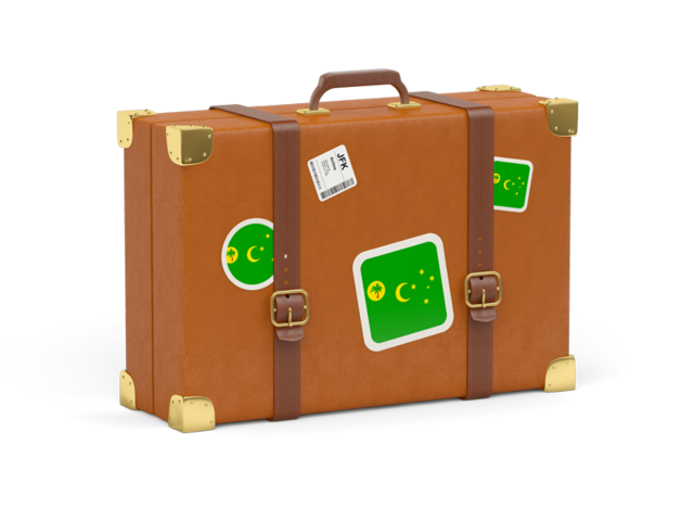 Travel suitcase icon. Download flag icon of Cocos Islands at PNG format