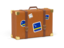 Curacao. Travel suitcase icon. Download icon.