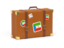 Equatorial Guinea. Travel suitcase icon. Download icon.